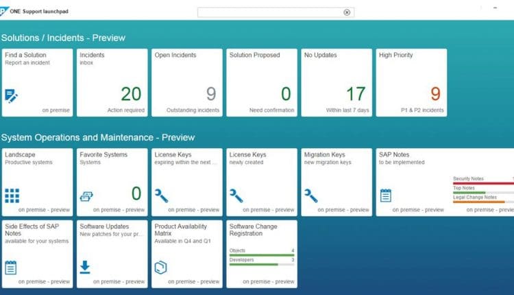 Advance Notice: Terms of Use for SAP ONE Support Launchpad