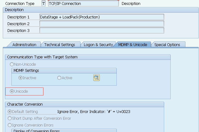 BIW-230108 Load data to BW failed The current application