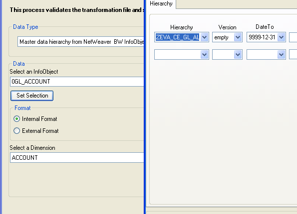 BPC 10 NW Master data attributes/text and hierarchy