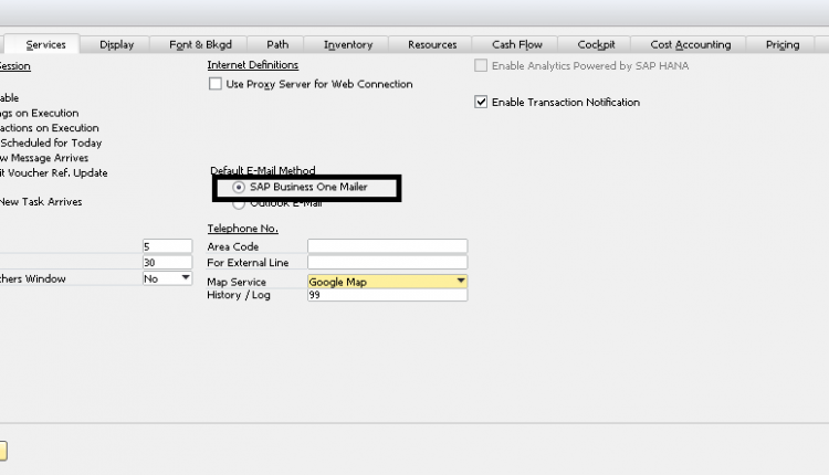 Choose From List hangs the SBO Client
