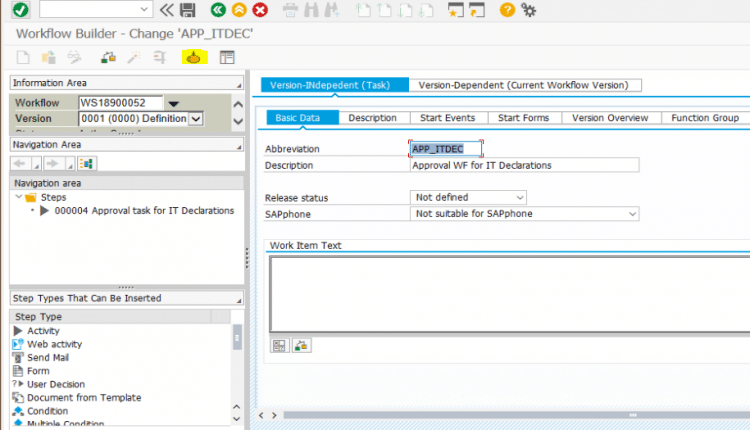 ESS/MSS IT Declaration Configuration Document