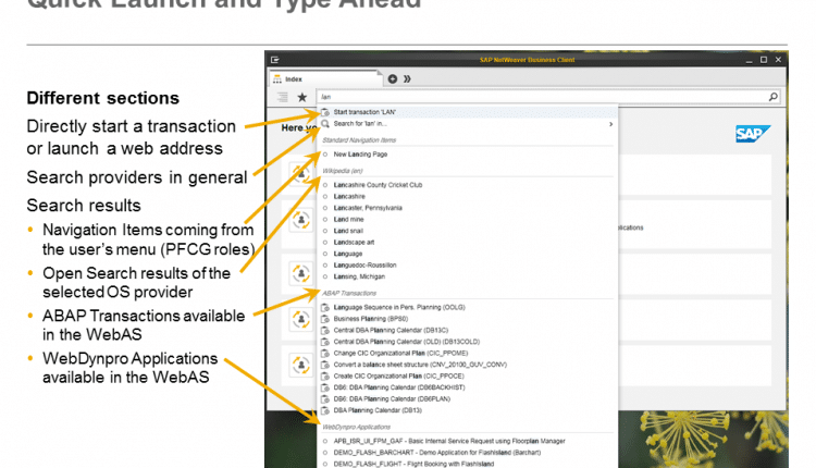 Easy Search with Quick Launch (4.0)