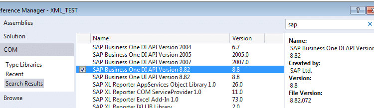 How to Export and Import Journal Entry using XML via DI-API