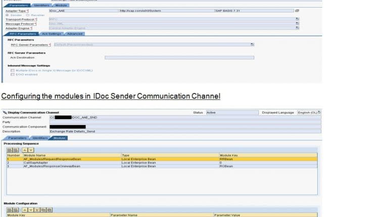 IDoc to SOAP scenario using Certificates to create an Asynch