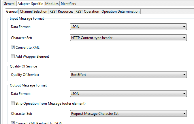 PI REST Adapter . Exposing a function module as RESTful service