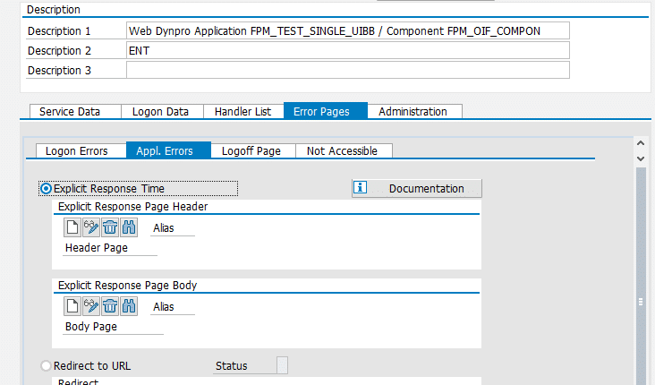Session Time out Error in Web Dynpro Application