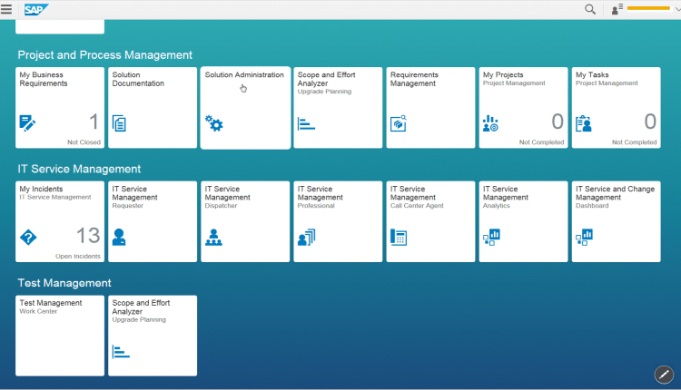 Solution Manager Update – One month to go!