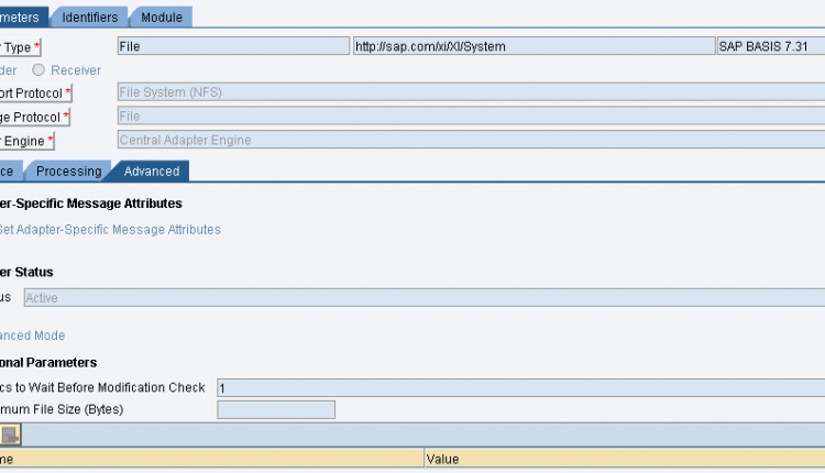 Troubleshooting the File Adapter
